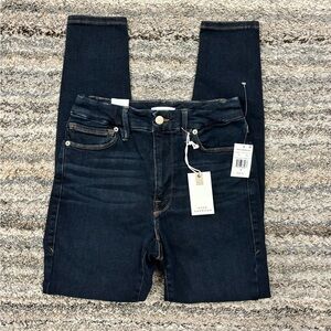 Good American Good Legs Cropped Skinny Jeans Sz 25 NWT | Good American Skinny -